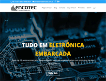 Tablet Screenshot of encotec.com.br